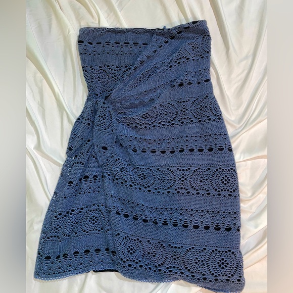 Free People | Dresses | Free People Blue Crochet Dress | Poshmark Free People | Dresses | Free People Blue Crochet Dress | Poshmark